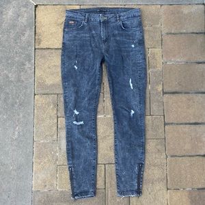 Zara Gray Skinny Jeans